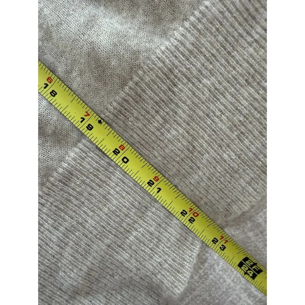 Autumn Cashmere Puff 3/4 Sleeve Crew Sweater Size XS